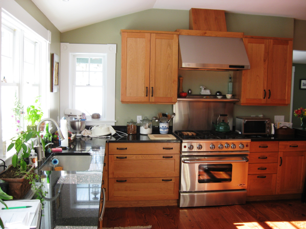 Kitchen renovation after work is done