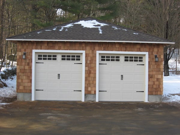 Pool House Garages Barns - Hurd garage front