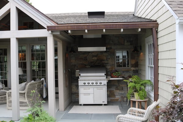 Sun Rooms Porches Decks - Final Grill Area