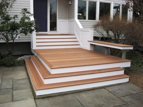 Sun Rooms Porches Decks - Fir Decking Landing & Stairs
