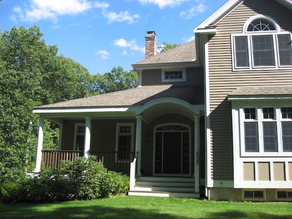 Sun Rooms Porches Decks - Front Porch With Vaulted Entry